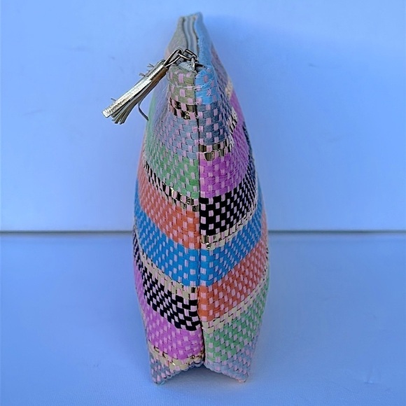 Shiraleah zip pouch multi color pink - Picture 4 of 7